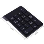 Wired Numeric Keyboard 18 Keys USB External Numpad Portable Keypad
