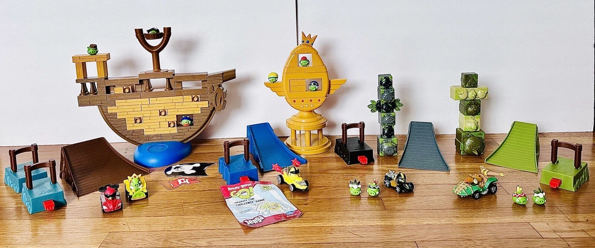 Hasbro Angry Birds Go! Rowdy Racers Spielset A6430E24 - Action-Rennspiel Mit Figuren Für Kinder