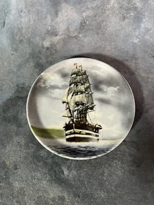 Postal Kaiser montañas rusas/placas de porcelana #16 - 4" barcos de guerra vintage ~ envío 1930 - Imagen 1 de 4