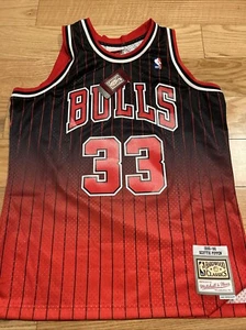 Mitchell Ness Swingman Scottie Pippen Chicago Bulls 1995-96 Jersey Sz L BNwT NBA - Picture 1 of 7