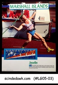 MARSHALL ISLANDS - 1988 FUTURE OLYMPIANS OLYMPICS JAVELIN PANEL MNH - Picture 1 of 2