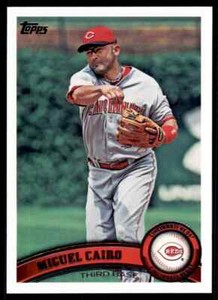 2011 Topps Miguel Cairo #417 Cincinnati Reds