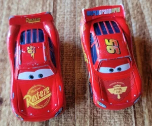 Disney Pixar Cars Cactus Lightning McQueen LOT OF 2 - Picture 1 of 3
