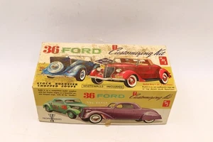 Original Vintage '36 Ford Customizing Model Kit 1/25th AMT #36-149 1961 - Picture 1 of 17