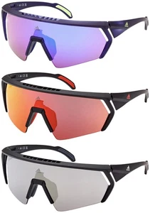 Gafas de sol Adidas para hombre con protección semi-sin montura con lente espejada - SP0063 - Imagen 1 de 8