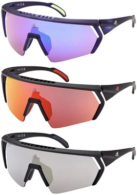 Gafas de sol Adidas para hombre con protección semi-sin montura con lente espejada - SP0063 Foto 1 de 4