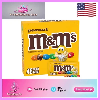 Celebrate with 48 Bags of Peanut Chocolate Candy: 1.74 oz for Every Occasion - Image 1 of 4