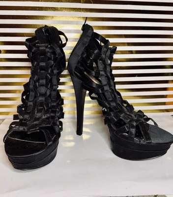 Steve Madden Strapy Stilettos Size 7.5 - Image 1 of 4