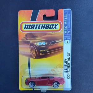 Matchbox Cars (2007) Bentley Continental GT NEW Red - Picture 1 of 3