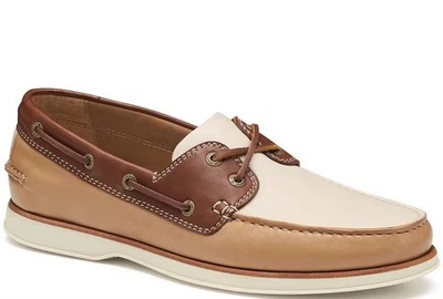 $150 Zapatos de Barco Johnston & Murphy Clásicos Marrón Multicolor Cuero. Talla 11,5 Foto 1 de 4