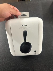 Sony WH-1000XM6 Los mejores auriculares inalámbricos con cancelación de ruido - negros - Imagen 1 de 3