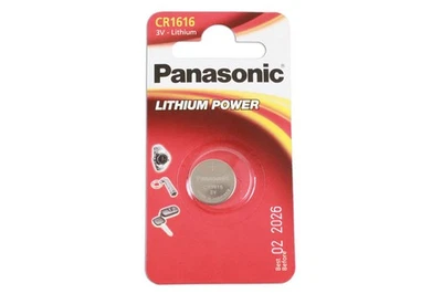 CONNECT 36905 Panasonic Coin Cell Battery CR1616 Single Piece Replacement - Image 1 of 3