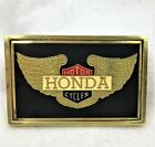Vintage 1983 Honda Goldwing Motorcycle Solid Brass Belt Buckle