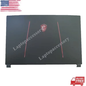 New Back Cover For MSI GE75 Raider 8SG 8SF 8RE 8RF MS-17E1 Top 3077E2A211Y311 US - Picture 1 of 7