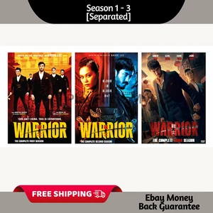 Warrior TV Series DVD - Select Season 1, 2, or 3 | Martial Arts | Full HD | - Imagen 1 de 11