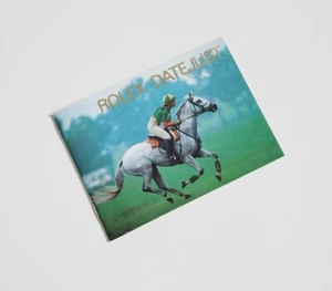ROLEX DATEJUST VINTAGE BROSCHÜRE BOOKLET HEFT 593.52 VON 1996 ENGLISH - Bild 1 von 5