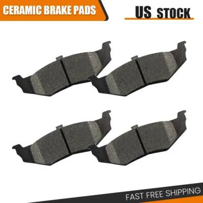 Pastillas de freno traseras de cerámica para Chrysler 300M Sebring Intrepid Dodge Stratus Foto 1 de 4