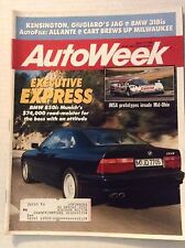 Autoweek Magazine Magazine BMW 850i June 11, 1990 011717RH