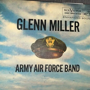 1955 GLENN MILLER ARMY AIR FORCE BAND 45 RPM RECORDS SET OF 15 - Picture 1 of 5