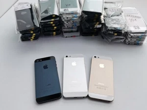 Apple iPhone 5 Unlocked 16GB 32GB - Grade A+ iOS 6 / iOS 10 wholesaler - Picture 1 of 19