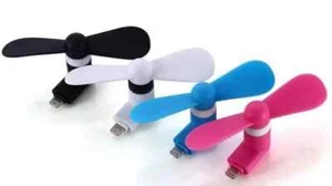 Mini Portable iPhone Fan Plug & Play | Portable Cooling Gadget for Summer Relief - Picture 1 of 6