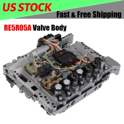 OEM RE5R05A Valve Body w/ Solenoid TCM For INFINITI EX35 FX35 FX45 G35 G37 Q45 — 第 1/4 张图片