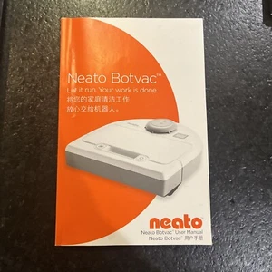 Users Manual For Neato Robotics Robot Vacum Bot Vac Hard To Find - Foto 1 di 3