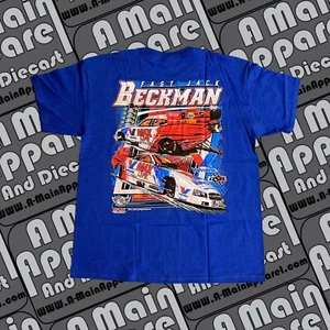 Fast Jack Beckman Drag Racing Graphic Tee Shirt - Picture 1 of 2