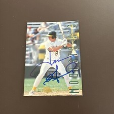 1994 Classic Best Gold Jason Giambi #125 Modesto A's Yankees signed auto card