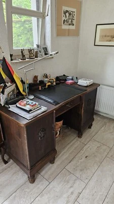 Schreibtisch ca. 100 Jahre alt - Bild 1 von 2