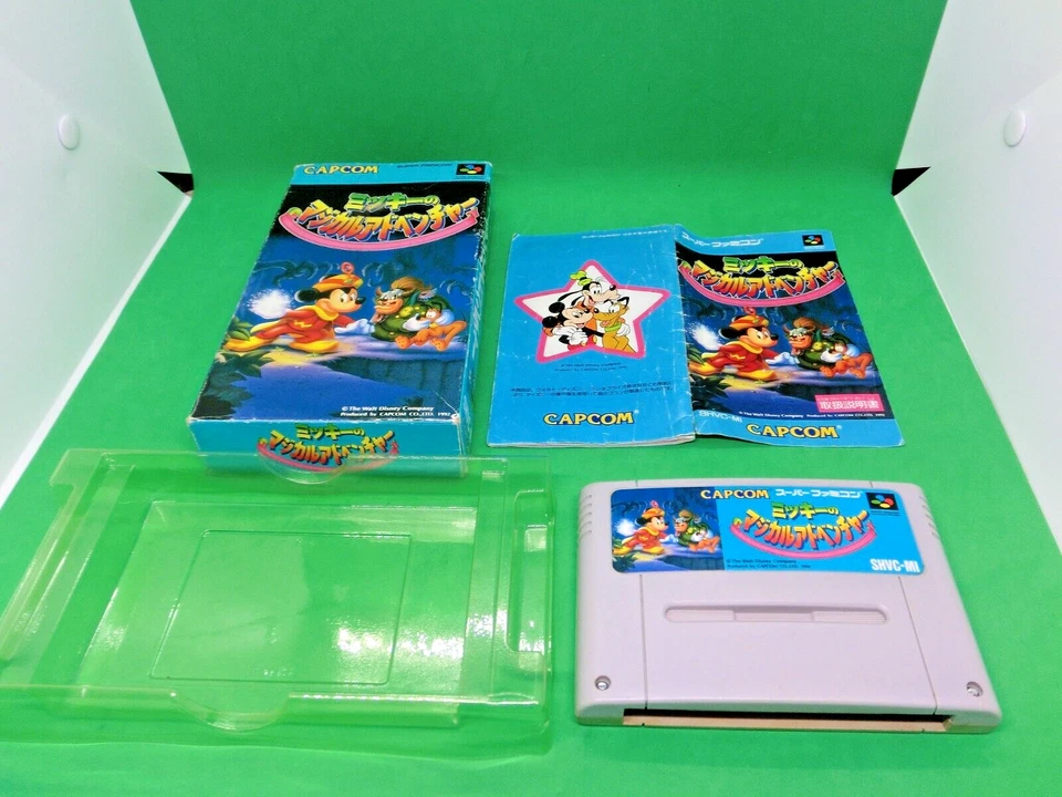 Mickey no Magical Adventure BOXED  SNES nintendo super famicom〇5-0328 - Image 1 of 4