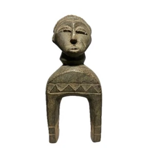 Estatua africana artes tribales muñeca africana clásica tallada a mano decoración del hogar -919 - Imagen 1 de 24