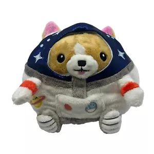 Zerdrückbarer verdeckter Corgi-Astronaut im Raumanzug Kostüm 7"" Plüschtier Stofftierhund - Bild 1 von 5