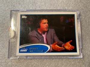 Josh Mathews 2012 Topps Vault WWE #30 Blank Back Proof 1/1 with COA - Picture 1 of 3