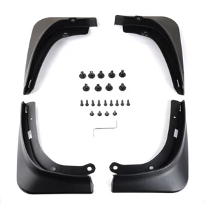 4 PCS For 16-21 Tesla Model 3 Mud Flaps Mud Guards Splash Flares Front & Rear - Foto 1 di 4