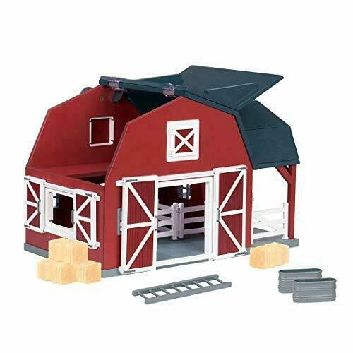 Terra By Battat Terra AN2101Z Battat – Wooden Animal Barn Farm Toys Playset for Kids 3+ (20 pc)