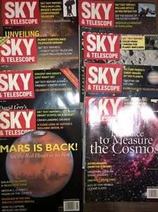 SKY & TELESCOPE 2001 8 Issues MAGAZINE - Picture 1 of 4