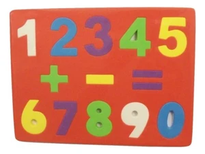 Educational Foam Puzzle ~ Numbers and Equations (Colors May Vary) - Picture 1 of 1