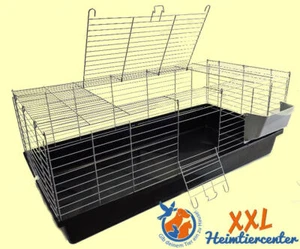 1,20 m Neues Modell Hasenkäfig Nagerkäfig Kaninchenkäfig Käfig Stall Meerschwein - Bild 1 von 13