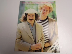 Simon and Garfunkel Greatest Hits for Piano Sheet Music Guitar Chords Song Book - Picture 1 of 2