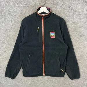 Chaqueta Top Adidas Polar Exterior Para Hombre Pequeña Negra Originales Adiplore Polar - Imagen 1 de 12