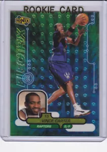 VINCE CARTER RC 1998 Upper Deck Ionix Electix ROOKIE CARD Basketball RAPTORS - Picture 1 of 2
