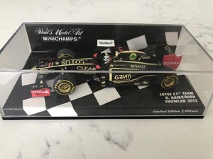 Minichamps Lotus F1 Team Showcar 2012 Kimi Räikkönen 1/43 Scale Limited Edition - Picture 1 of 1