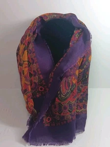 Runway Italienischer Schal Paisley Obst Retro - Bild 1 von 4