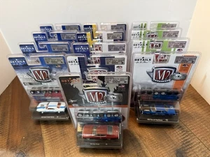 Konvolut 13 M2 Maschinen Auto-Räder Chevy Dodge Ford Neu in Verpackung limitierte Produktion - Bild 1 von 23