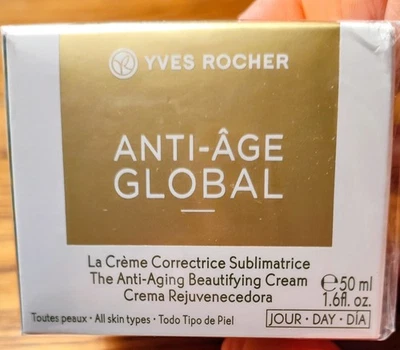 Yves Rocher Anti-Age Global The Anti-Aging Beautifying Day Cream 1.6 Fl Oz 50ml - Image 1 of 4