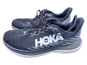 Hoka One One Mach 5 Sneaker Women 9.5B Running Shoes Black Gray Profly Athletic - Picture 1 of 7