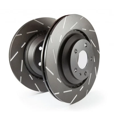 EBC For Cadillac XLR 2004 Front Brake Rotor Slotted 4.6 USR - Set of Two — 第 1/3 张图片