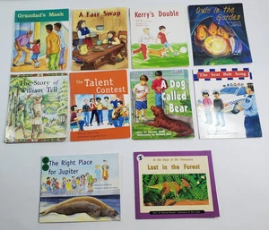 Lot of 10 Rigby PM Story Books Readers Early Learning Homeschooling - Picture 1 of 7