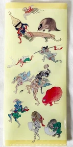 Mini carpeta Clearfile 8,5"x4" de los demonios del período Edo Museo de Arte de la Ciudad de Osaka - Imagen 1 de 7